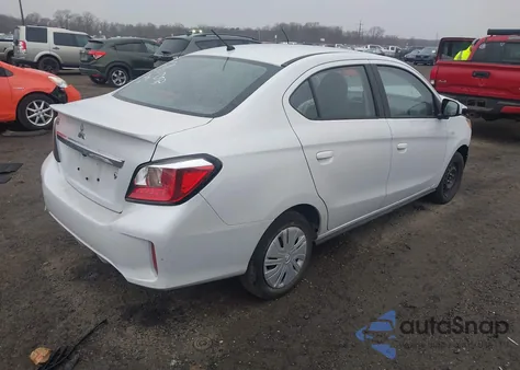 2024 Mitsubishi Mirage G4 Es z USA, uszkodzony, nr VIN ML32FUFJXRHF05899